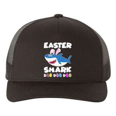 Easter Shark Doo Doo Doo Yupoong Adult 5-Panel Trucker Hat