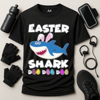 Easter Shark Doo Doo Doo Performance Shirt
