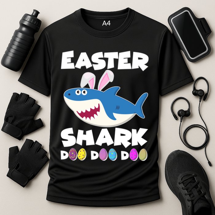 Easter Shark Doo Doo Doo Performance Shirt