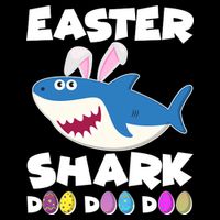 Easter Shark Doo Doo Doo Backpack
