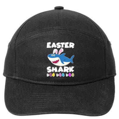Easter Shark Doo Doo Doo 7-Panel Snapback Hat