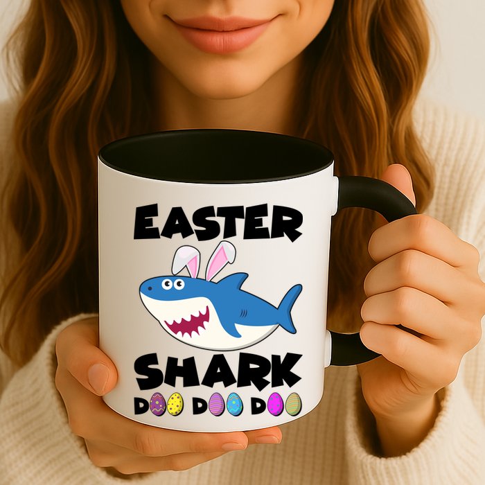 Easter Shark Doo Doo Doo Mug