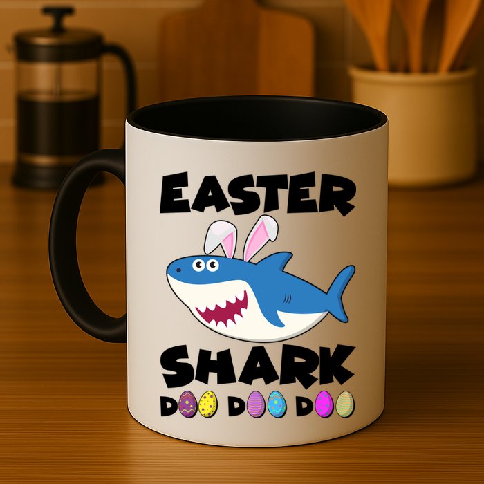 Easter Shark Doo Doo Doo Mug