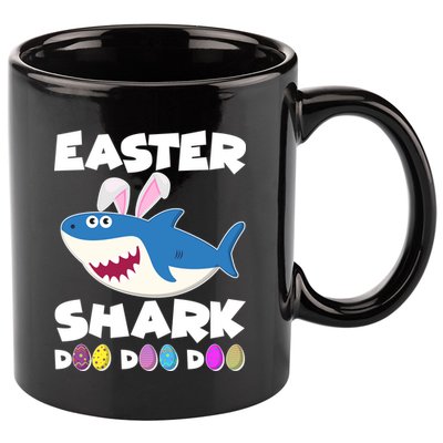 Easter Shark Doo Doo Doo 11oz C Handle Ceramic Mug