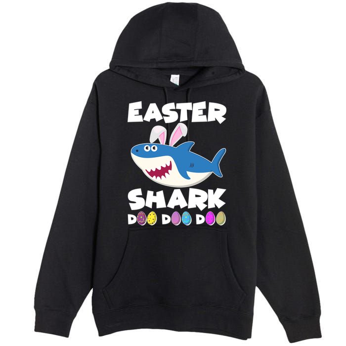 Easter Shark Doo Doo Doo Premium Pullover Hoodie