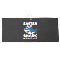 Easter Shark Doo Doo Doo Large Microfiber Waffle Golf Towel