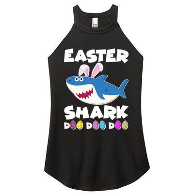 Easter Shark Doo Doo Doo Women's Perfect Tri Rocker Tank