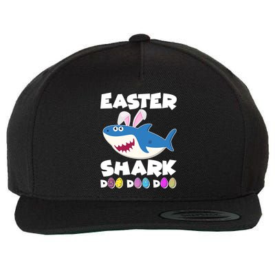 Easter Shark Doo Doo Doo Wool Snapback Cap