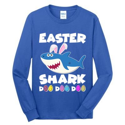 Easter Shark Doo Doo Doo Tall Long Sleeve T-Shirt
