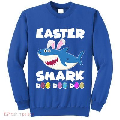 Easter Shark Doo Doo Doo Tall Sweatshirt