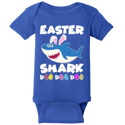 Easter Shark Doo Doo Doo Baby Bodysuit