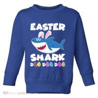 Easter Shark Doo Doo Doo Toddler Sweatshirt
