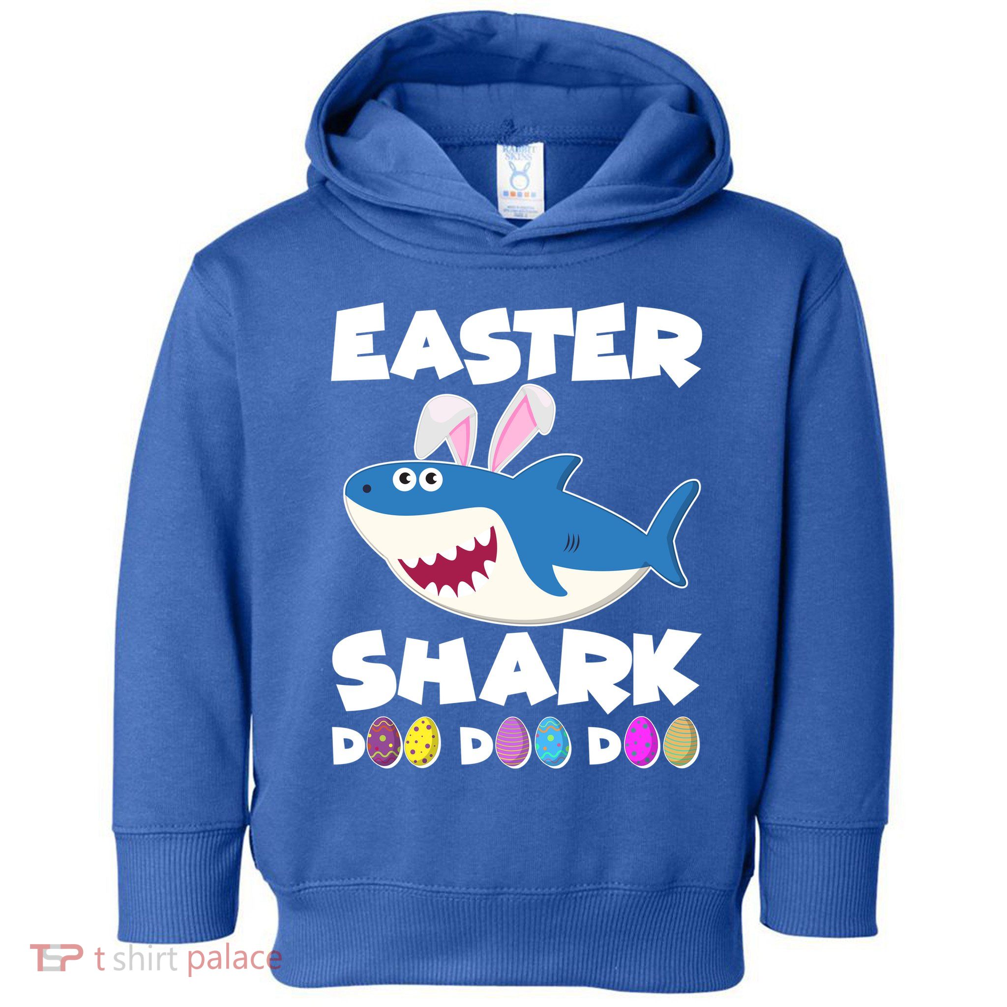 Easter Shark Doo Doo Doo Toddler Hoodie
