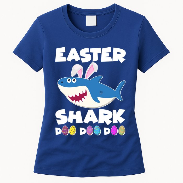 Easter Shark Doo Doo Doo Womens T-Shirt
