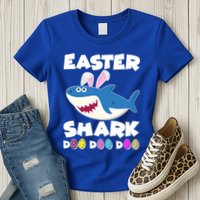 Easter Shark Doo Doo Doo Womens T-Shirt
