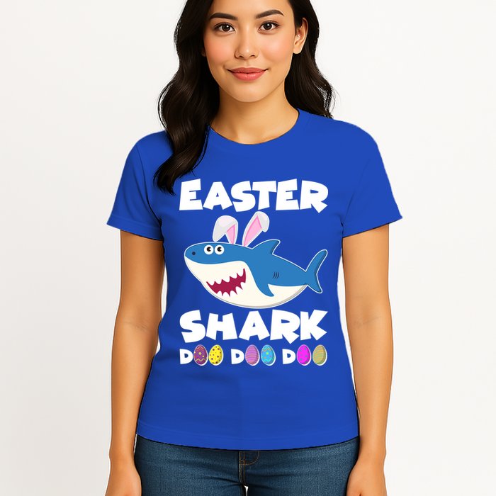 Easter Shark Doo Doo Doo Womens T-Shirt