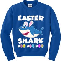 Easter Shark Doo Doo Doo Kids Sweatshirt