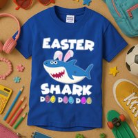 Easter Shark Doo Doo Doo Kids T-Shirt