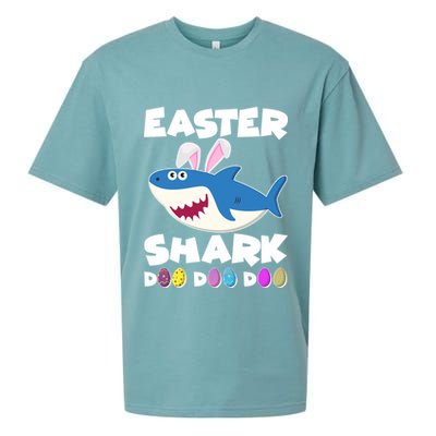 Easter Shark Doo Doo Doo Sueded Cloud Jersey T-Shirt