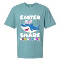 Easter Shark Doo Doo Doo Sueded Cloud Jersey T-Shirt