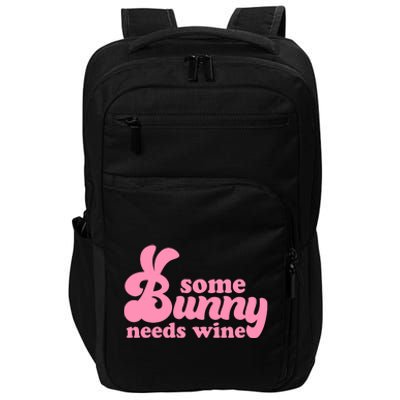 Easter Some Bunny Needs Wine Impact Tech Backpack