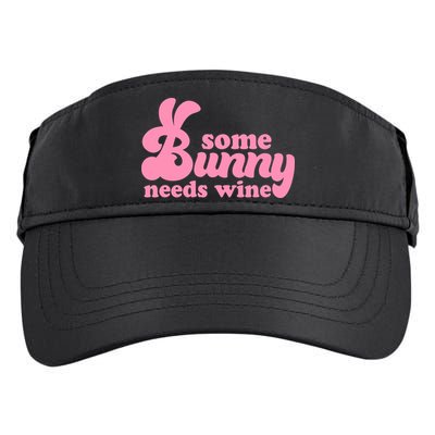 Easter Some Bunny Needs Wine Adult Drive Performance Visor