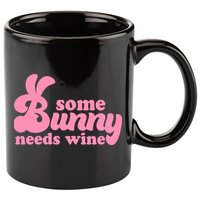 Easter Some Bunny Needs Wine 11oz C Handle Ceramic Mug
