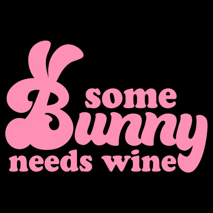 Easter Some Bunny Needs Wine Flatbill Hat