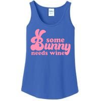 Easter Some Bunny Needs Wine Ladies Essential Tank