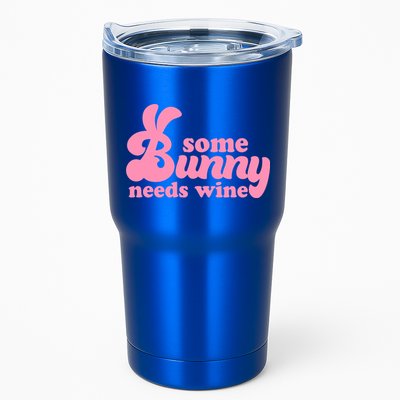 Easter Some Bunny Needs Wine Tumbler