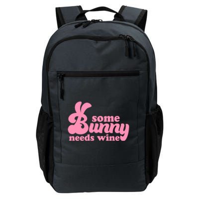 Easter Some Bunny Needs Wine Daily Commute Backpack