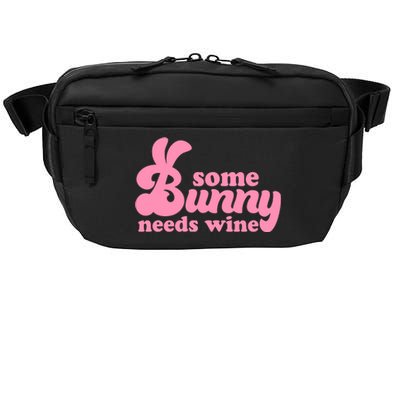 Easter Some Bunny Needs Wine Crossbody Pack