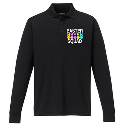 Easter Squad Performance Long Sleeve Polo