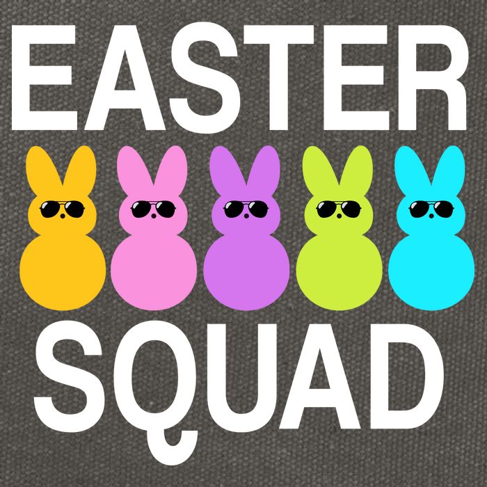 Easter Squad Cotton Canvas Backpack