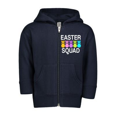 Easter Squad Toddler Zip Fleece Hoodie