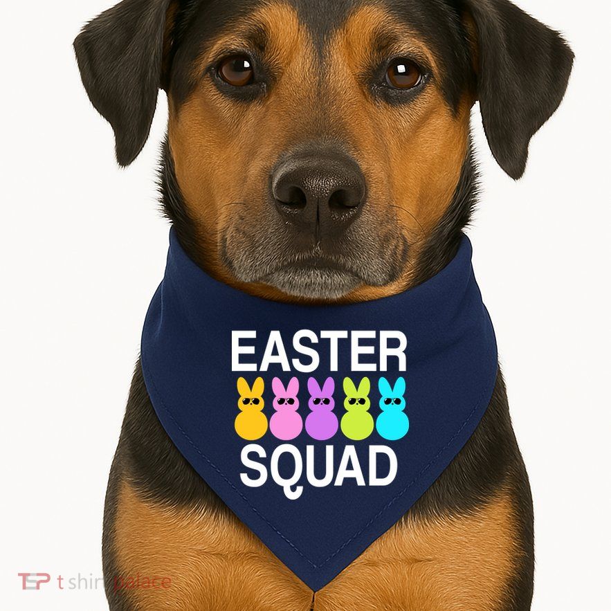 Easter Squad USA-Made Doggie Bandana