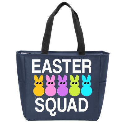 Easter Squad Zip Tote Bag