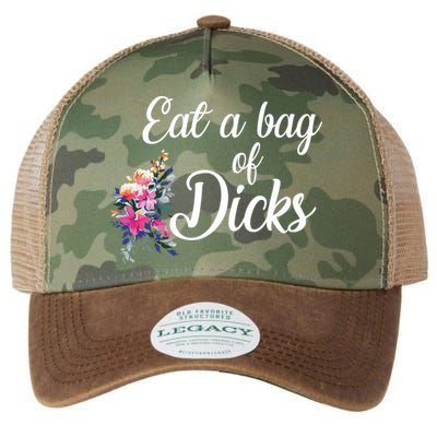 Eat A Bag Of Dicks  Legacy Tie Dye Trucker Hat