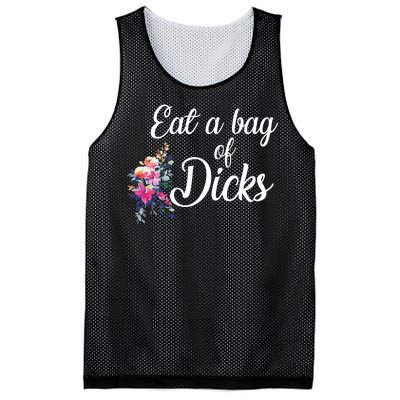 Eat A Bag Of Dicks  Mesh Reversible Basketball Jersey Tank