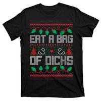 Eat A Bag Of Dicks Offensive Ugly X-Mas T-Shirt