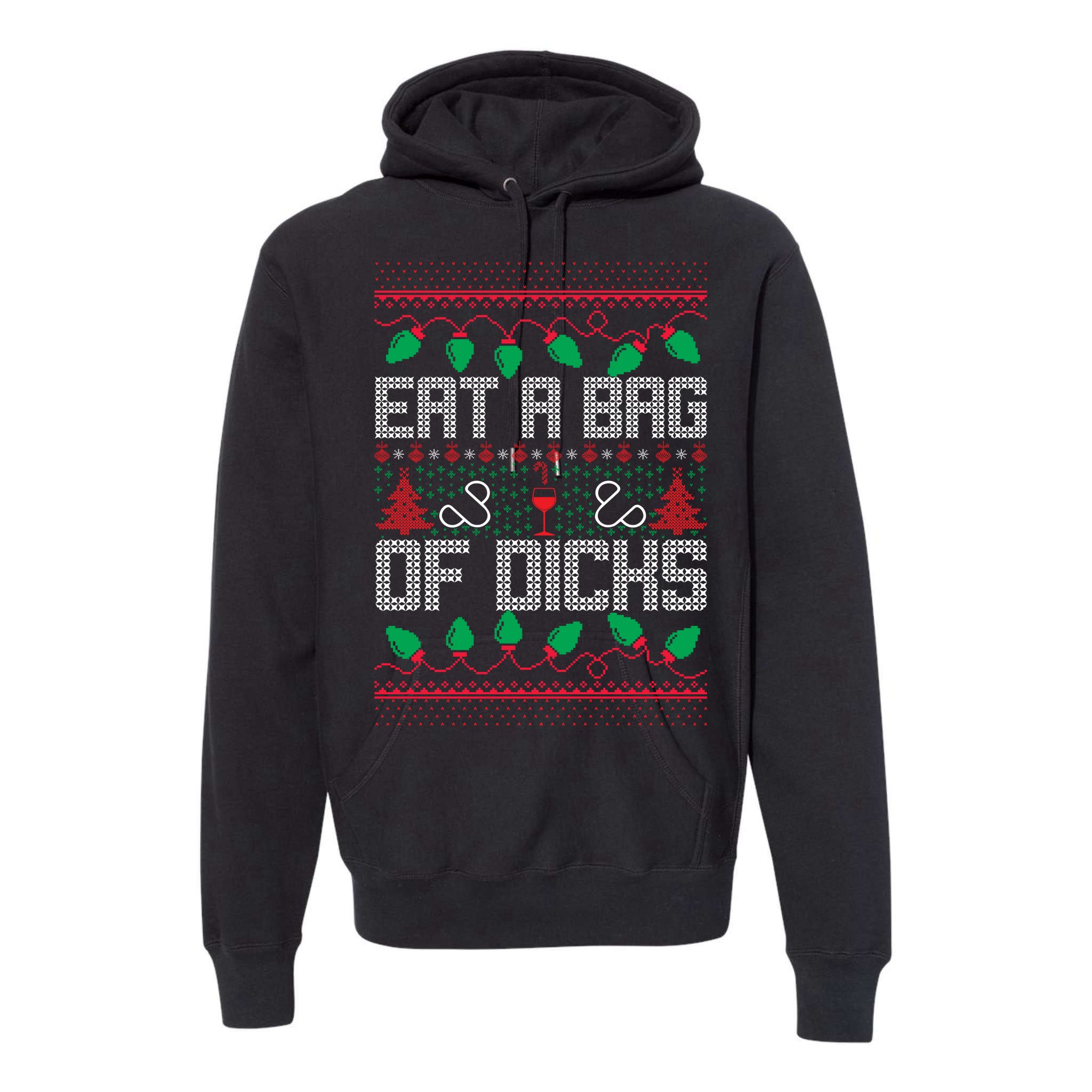 Eat A Bag Of Dicks Offensive Ugly X Mas Sweatshirt TeeShirtPalace