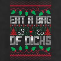 Eat A Bag Of Dicks Offensive Ugly X-Mas Hat