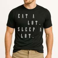 Eat A Lot Sleep A Lot Cooling Performance Crew T-Shirt