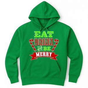 Eat Drink And Be Merry Christmas Hoodie