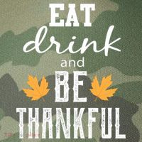 Eat Drink and Be Thankful Legacy Tie Dye Trucker Hat