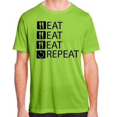 Eat Eat Eat Repeat Adult ChromaSoft Performance T-Shirt