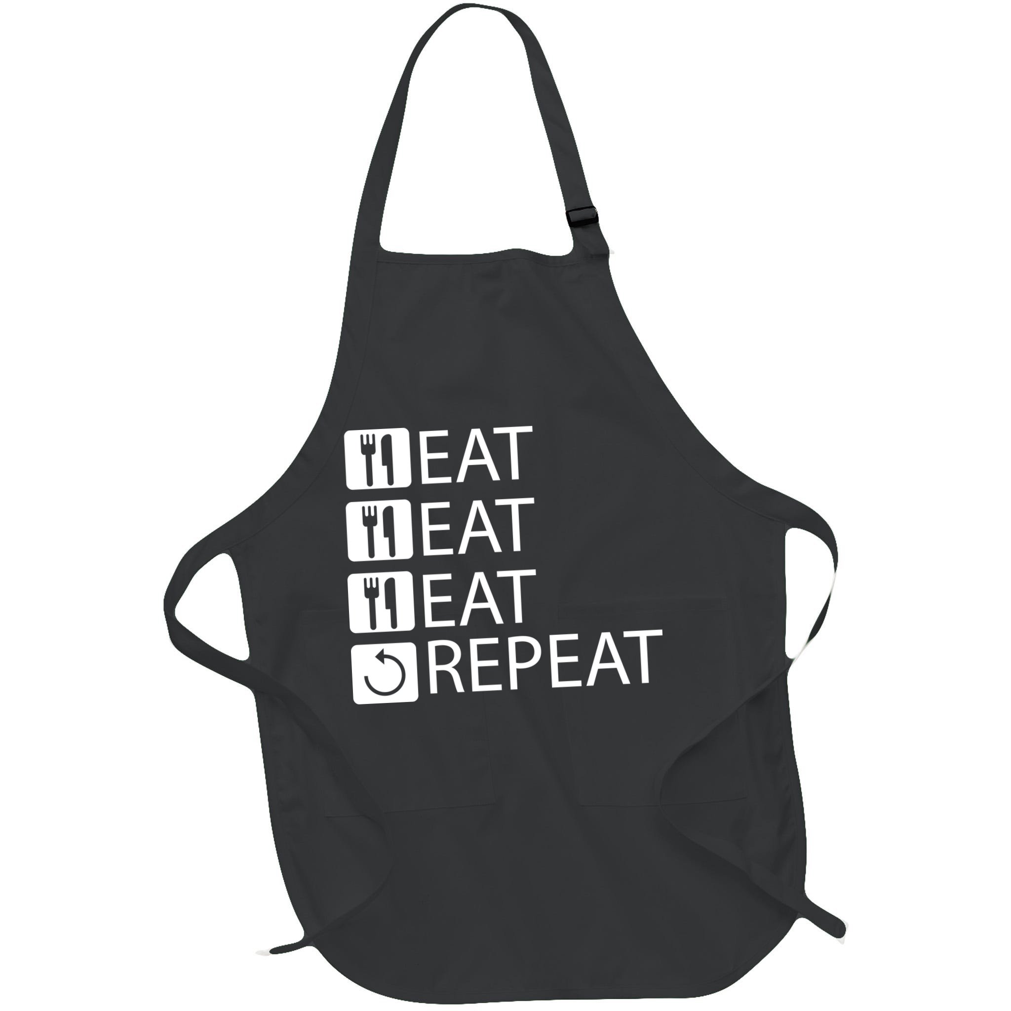 Eat Eat Eat Repeat Apron