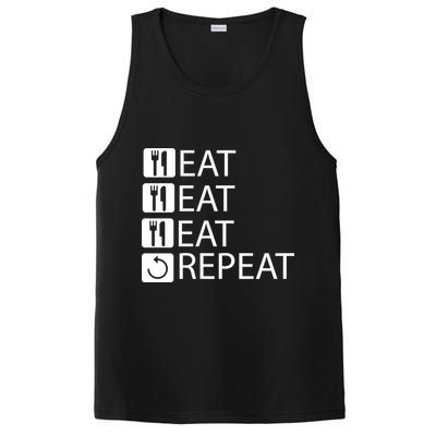 Eat Eat Eat Repeat PosiCharge Competitor Tank