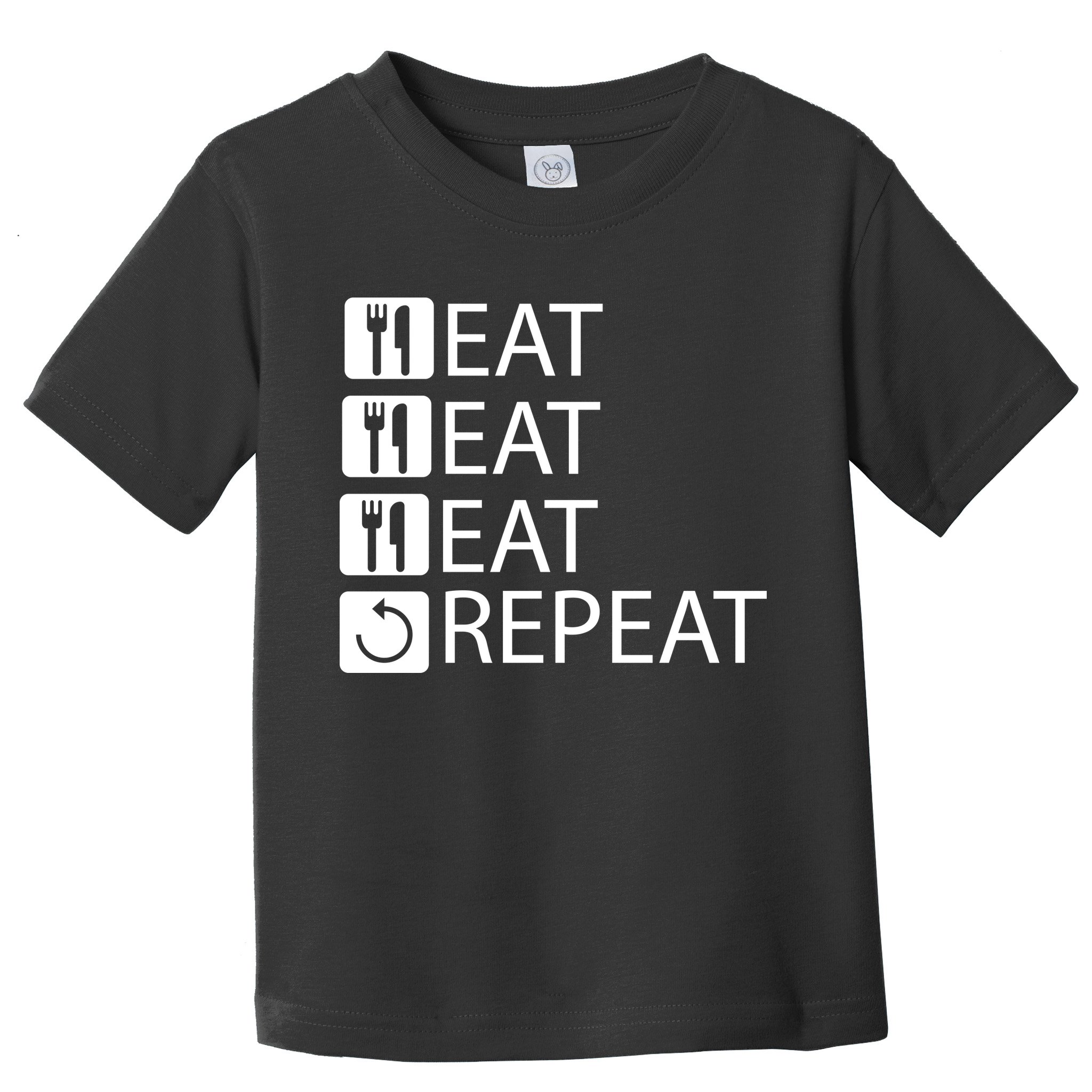 Eat Eat Eat Repeat Toddler T-Shirt
