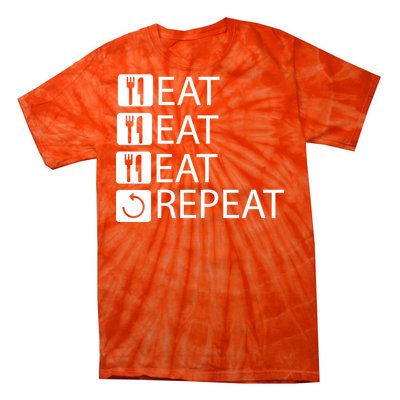 Eat Eat Eat Repeat Tie-Dye T-Shirt